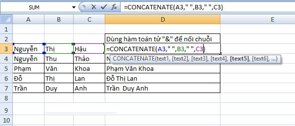 Tổng hợp các lệnh trong Excel thông dụng nhất bạn nên biết