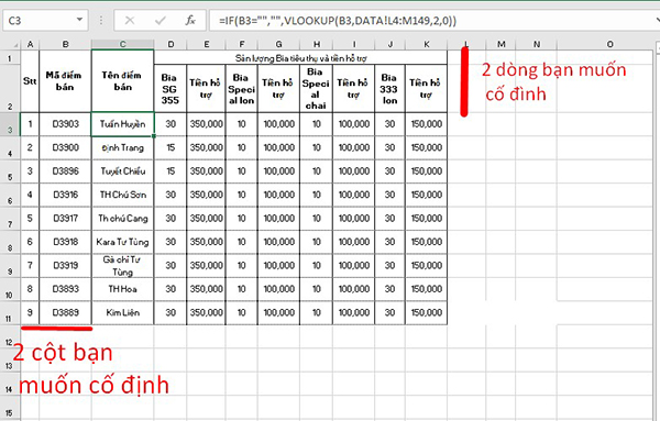 co-dinh-nhieu-dong-va-nhieu-cot