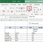 Hướng dẫn cách gộp dữ liệu 2 cột trong Excel theo hàm